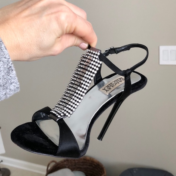 Badgley Mischa heels size 7M but US 6.5 - Picture 2 of 4